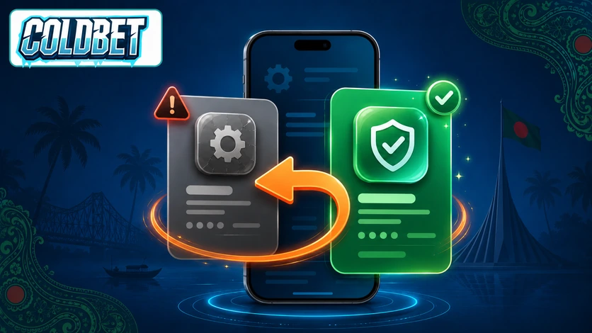ColdBet APK Bangladesh update and rollback to previous stable version