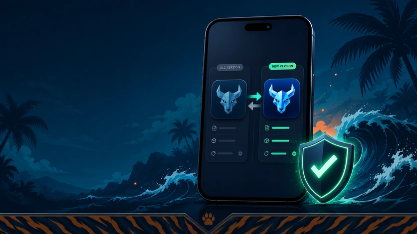 ColdBet APK Bangladesh app store download with safety shield icon