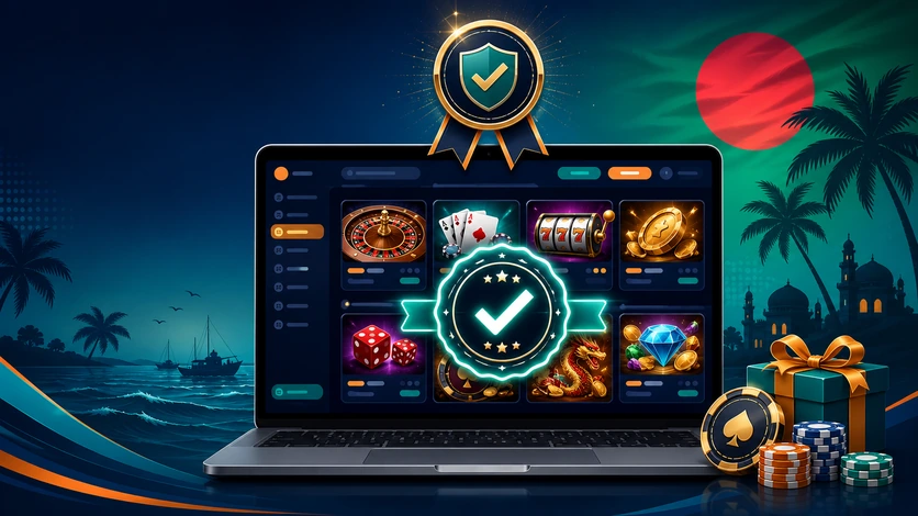 ColdBet casino game grid with verified fair play stamp