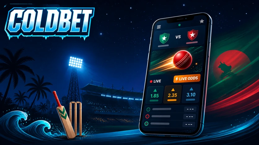 ColdBet Bangladesh live odds for esports cricket and football