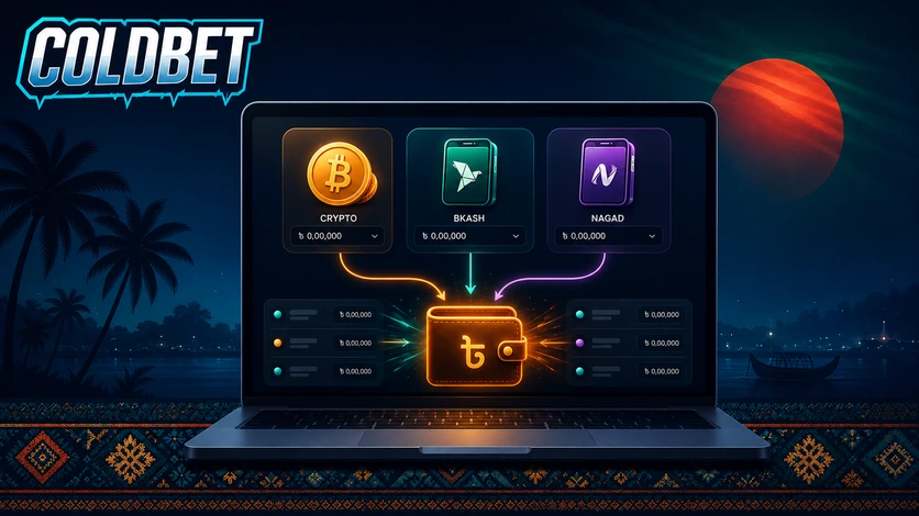 ColdBet deposit Bangladesh Binance Pay Nagad and Upay options