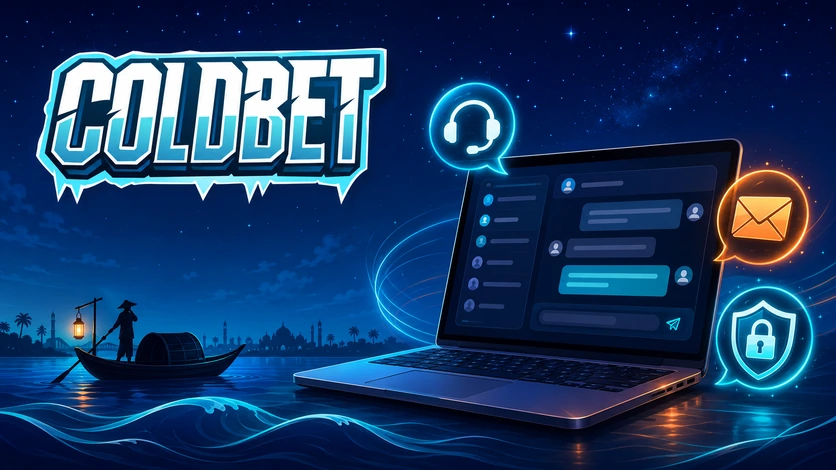 ColdBet app support chat for password and login recovery